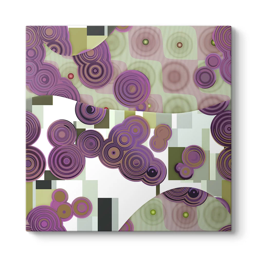 Abstract Graphic Tablosu - Model 3